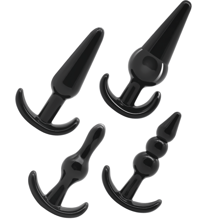 Buttplug set 4-pack