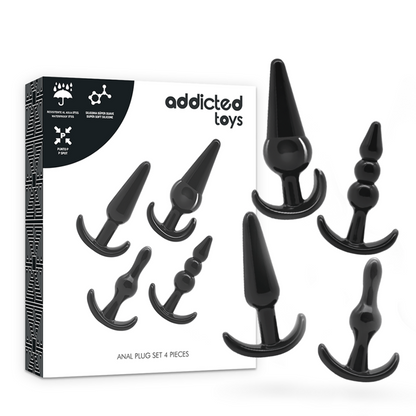 Buttplug set 4-pack