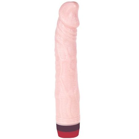 Rockin dong I - klassisk dildovibrator i cyberskin