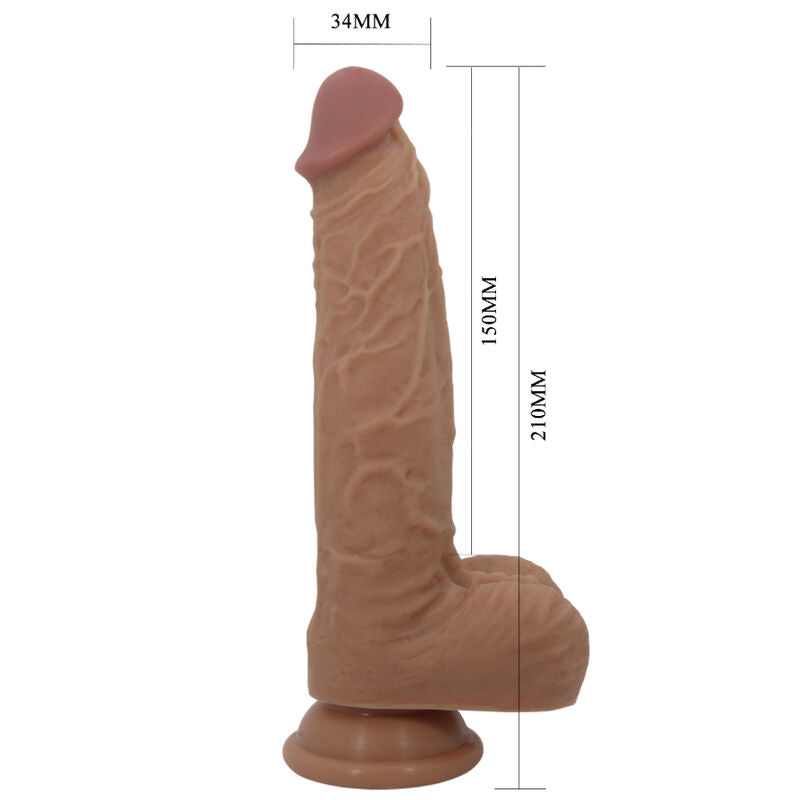 Thursting dildo - Jonathan med vibrationer 21cm